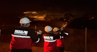Menemen Belediyesi alevlere karşı seferber oldu!