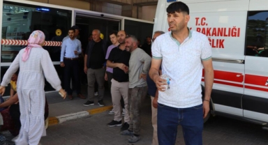 Oltu'da taş ocağı çöktü!