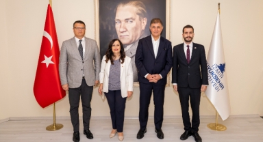 Başkan Tugay KKTC başkonsolosunu ağırladı