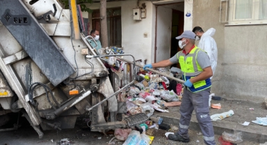Çöp ev temizlendi, yedi yıllık kabus son buldu