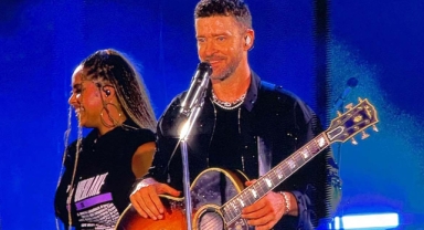 Dünyaca ünlü şarkıcı Justin Timberlake İstanbul’da konser verdi