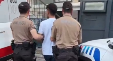 Göçmen kaçakçısı polisten kaçamadı!