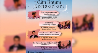 Gün Batımı konserleri yaz akşamlarına renk katacak