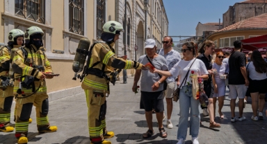 İzmir itfaiyesi sahaya indi... Farkındalık hamlesi