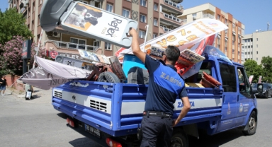 Karşıyaka’da işgal denetimleri devam ediyor