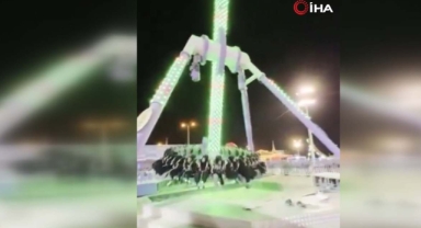 Lunaparktaki oyuncak yere çakıldı... Çok sayıda yaralı var!