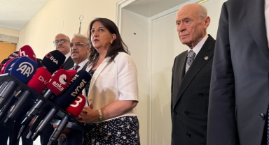 MHP lideri Bahçeli, DEM Parti heyetiyle görüştü