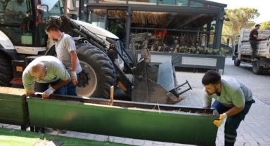 Bayraklı'da kaldırım işgallerine geçit yok