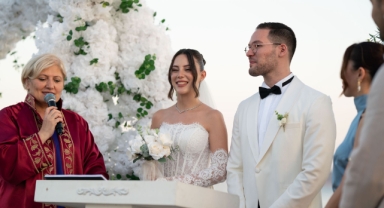 Boğaz'da aile saadeti: Selin ve Hakan evlendi!