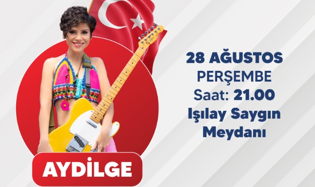 Buca Zafer Bayramı’nı Aydilge konseriyle kutlayacak