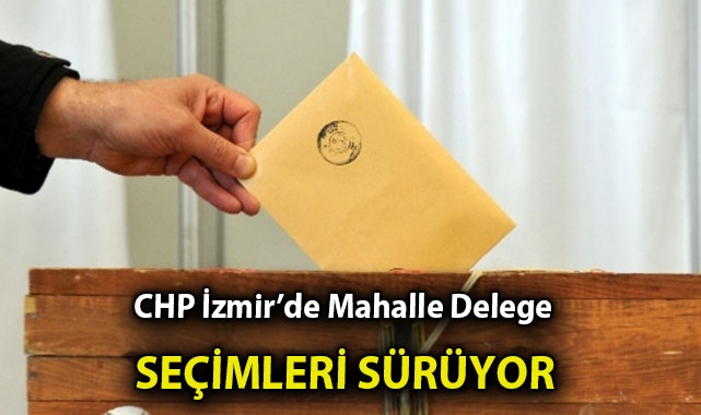 CHP’de Sandık Mesaisi Devam Ediyor: İzmir’de Mahalle Delege Seçimleri Sürüyor