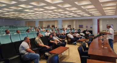 Efes Selçuk Belediyesi’nden personeline iş sağlığı ve güvenliği eğitimi