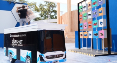 ESHOT standında ulaşım tarihine keyifli bir yolculuk var
