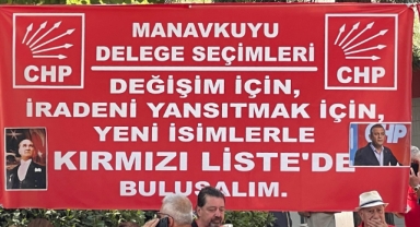 İki liste yarışında 'afiş' krizi! Değişim dendi ama...