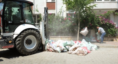 Karşıyaka’da sokaklara moloz atanlara 92 bin TL ceza!