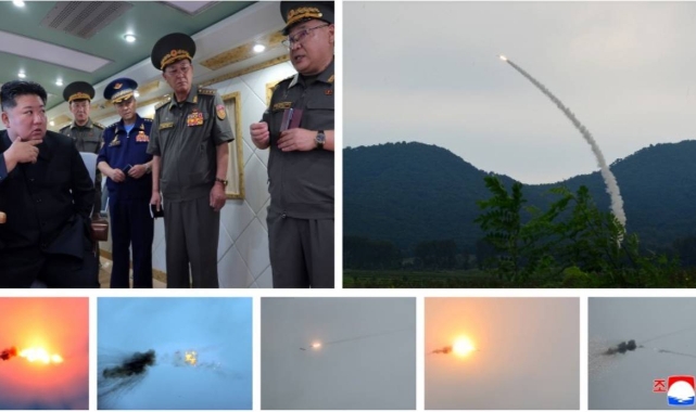 Kuzey Kore yeni hava savunma füzelerini test etti