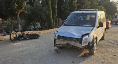 Motosikletlinin acı sonu!