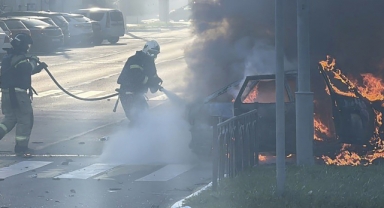 Ukrayna'dan Rusya'nın Belgorod şehrinde bir araca İHA saldırısı