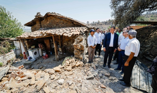 Yangın mağdurları yıl sonuna kadar suya ücret ödemeyecek