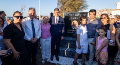 Yenilenen Recep Doyuk Parkı açıldı