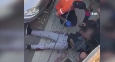 Balçova'da polis karakoluna saldıran zanlının yakalanma görüntüleri ortaya çıktı!