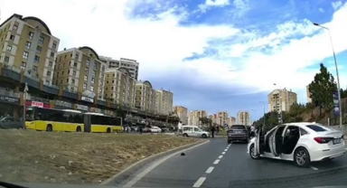 Başakşehir’de yol verme kavgasında akıl almaz olay