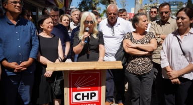 CHP Bornova’da ‘baba evi’ nöbeti