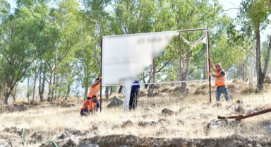 Çiğli’de belediye ekipleri kent estetiği ve güvenlik için sahada