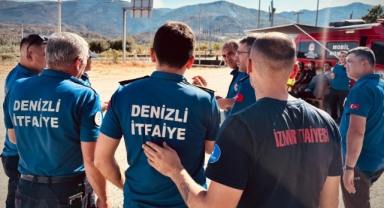 Denizli’de görev tamam! İzmir İtfaiyesi eve dönüyor
