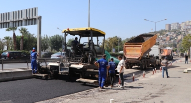 İzmir’in yolları yenileniyor