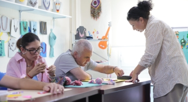 Konak Engelsiz Yaşam Köyü’nün çocuk yürekli abisi