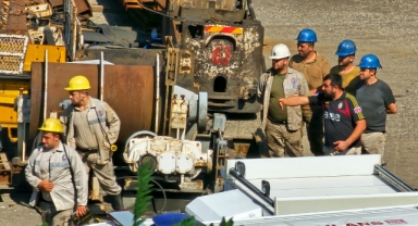 Maden ocağında göçük: 2 işçiyi kurtarma çalışması sürüyor