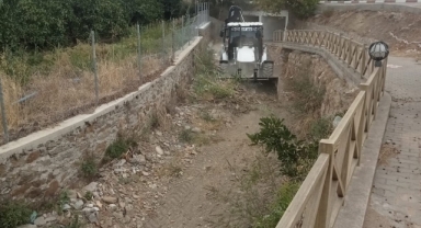 Menderes’te su taşkınlarına önlem