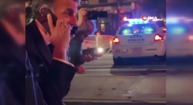 New York’ta polisin durdurduğu Macron, Trump’ı aradı!