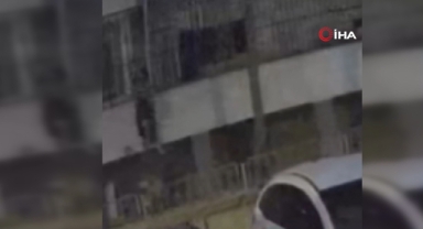Örümcek gibi binaya tırmanan hırsız: Ben basit bir kuryeyim