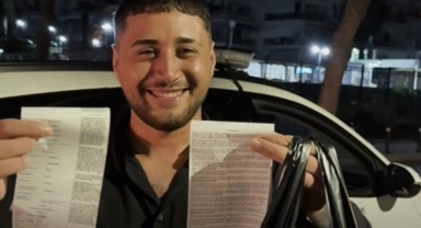 Polisten kaçan alkollü sürücü yakalanınca sevgilisine beddua etti!