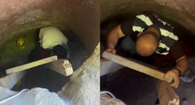 Rüyasında define gören kadın oğluyla birlikte 5 katlı apartmanın altında tünel kazarken yakalandı