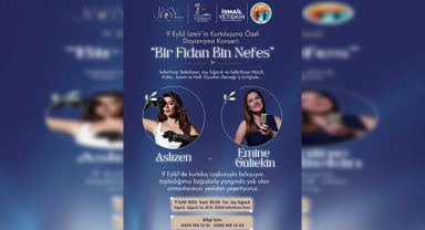 Seferihisar’dan dayanışma konseri: 'Bir Fidan Bin Nefes'