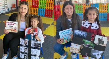 Selçuk Belediyesi'nden minikler için anlamlı etkinlik; Dersimiz Atatürk!