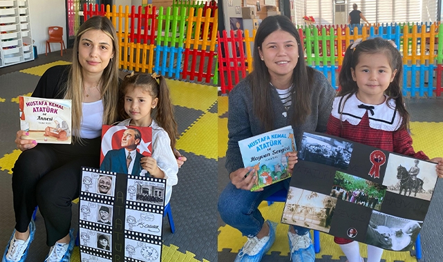 Selçuk Belediyesi'nden minikler için anlamlı etkinlik; Dersimiz Atatürk!