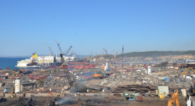 Aliağa'da korkunç kaza: İşçinin acı sonu!