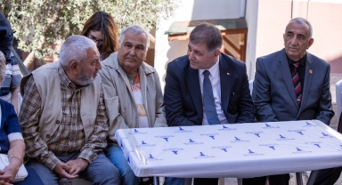 Başkan Tugay gazilerle buluştu: Sizlerle olmak bizler için onur