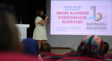 Bayraklı’da Meme kanseri farkındalık semineri
