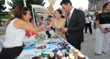 Bayraklı’nın üreten kadınlarına özel sergi