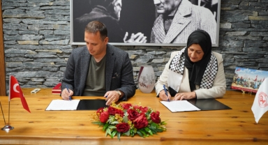 Bornova ve Dura Belediyesi’nden kardeşlik adımı