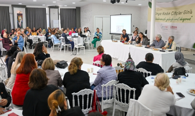 Bornovalı kadınlar geleceğe umut ekiyor!