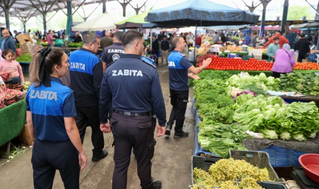 Buca Belediyesi’nden pazar yerlerinde denetim