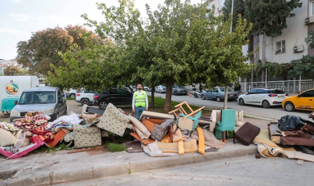 Buca’da mobilya atıkları bertaraf edilecek!