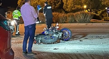 Çeşme'de korkunç kaza: Motosiklet sürücüsü hayatını kaybetti