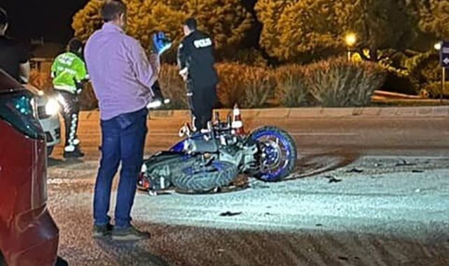 Çeşme'de korkunç kaza: Motosiklet sürücüsü hayatını kaybetti